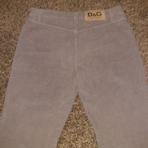 Dolce and Gabbana Purple Courdory Jeans